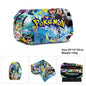 Pokemon Pikachu Pikachu Pencil Case Pencil Case Primary and Secondary School Students Cartoon Pokemon Cartoon School Bag Mochila Platonelstore