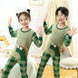 Spring Autumn Girls Cotton Pajamas Baby Full Sleeve Soft Sleepwear Children Winter Underwear Sets Kids Cartoon Pijamas Boys Pjs Platonelstore