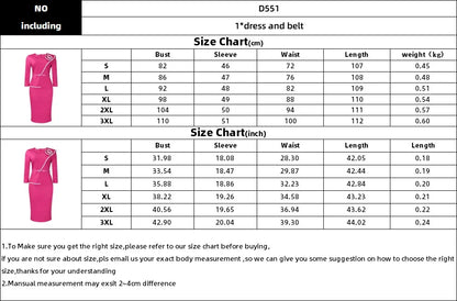 Elegant African Printed Wraparound Pencil Dress Women's Fashion Spring New Style D551 OL Skirt Bodycon Dress Elegant Manner Platonelstore
