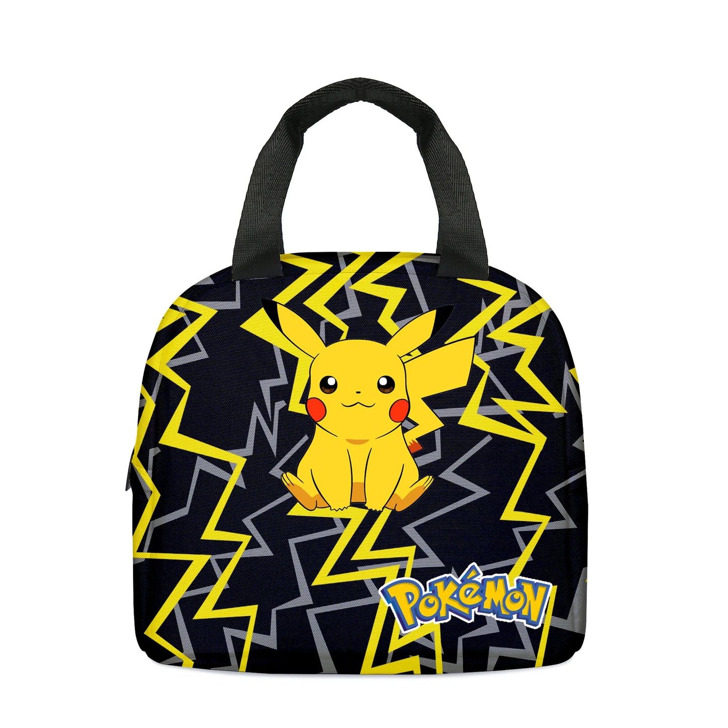 Pokemon Pikachu Pikachu Pencil Case Pencil Case Primary and Secondary School Students Cartoon Pokemon Cartoon School Bag Mochila Platonelstore
