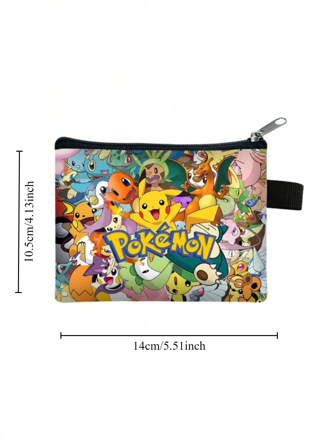 Pokemon Pikachu Pikachu Pencil Case Pencil Case Primary and Secondary School Students Cartoon Pokemon Cartoon School Bag Mochila Platonelstore