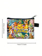 Pokemon Pikachu Pikachu Pencil Case Pencil Case Primary and Secondary School Students Cartoon Pokemon Cartoon School Bag Mochila Platonelstore
