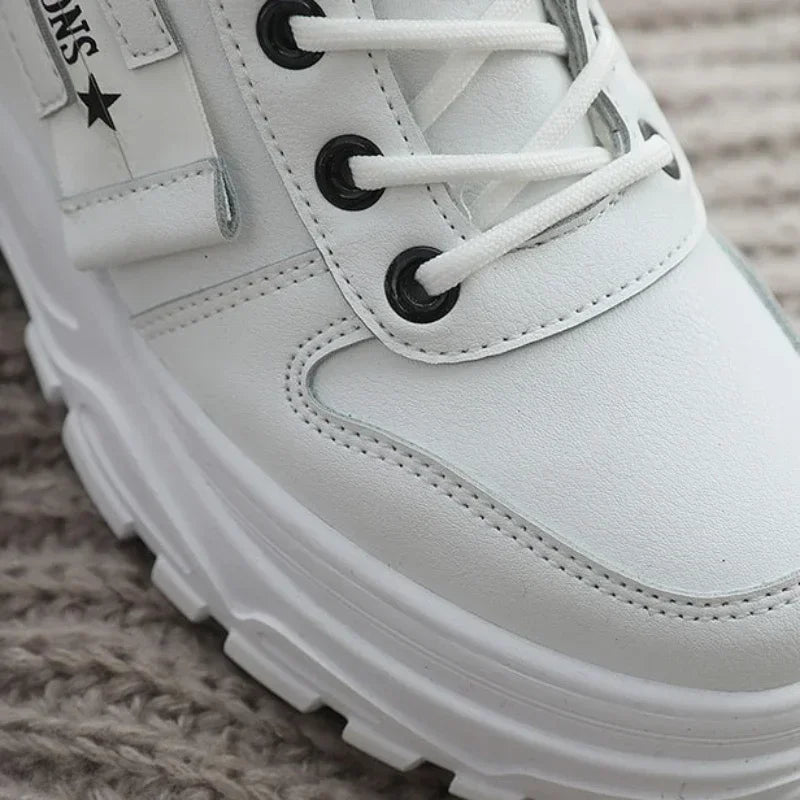 Winter Snow Boots for Women Casual High-top Shoes Warm Womens Sneakers Platform Ankle Boots Plus Size 45 Zapatillas De Mujer New Platonelstore