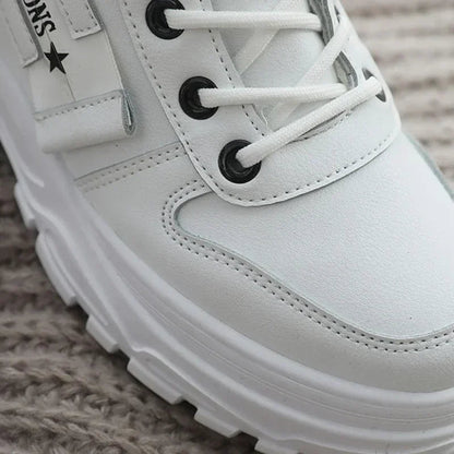 Winter Snow Boots for Women Casual High-top Shoes Warm Womens Sneakers Platform Ankle Boots Plus Size 45 Zapatillas De Mujer New Platonelstore
