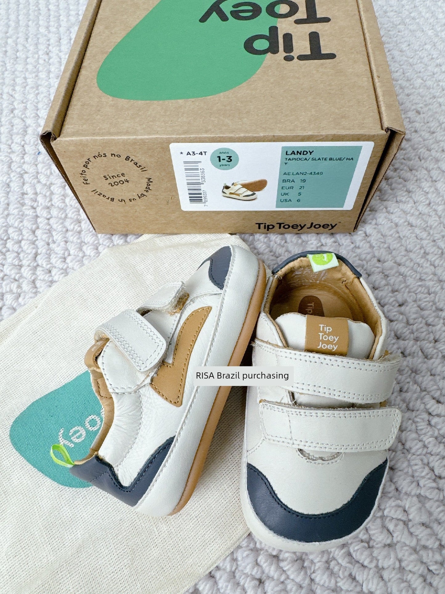 Brazil Handmade Soft Bottom Breathable Toddler Shoes Platonelstore