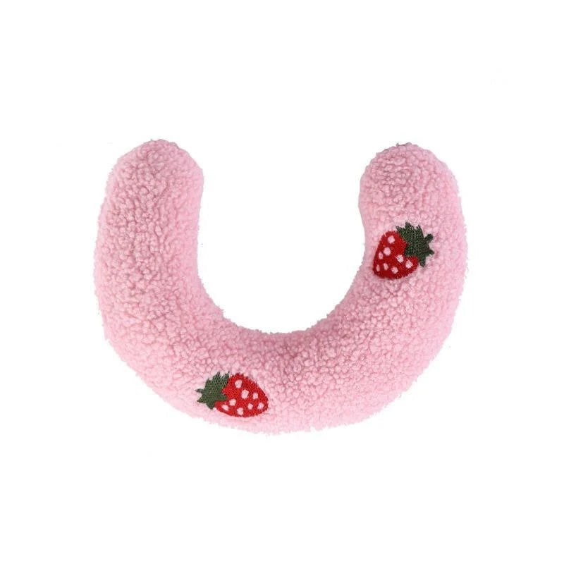 Cat Pillow Pet Cat Dog Sleeping Pillow Soft U-shaped Pillow Cat Toy Pet Toys Pet Supplies  аксесуари для котів Platonel