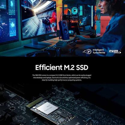 SSD Solid State 4TB 2TB 1TB Drive990 PRO M.2 2280 SSD PCIe4.0 NVMe Gaming Internal Hard Drive 7450MB/S For PS5 Laptop Desktop Platonel
