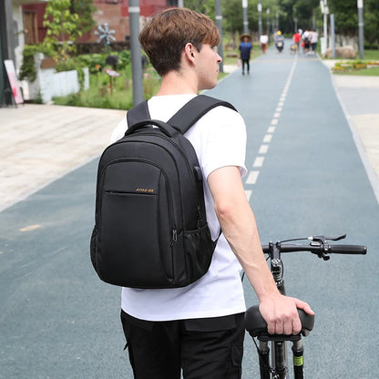 HcanKcan Men Casual Laptop Backpack Large Capacity Teenage Student Bags Designer Business Pack Sports Travel Backpack YKK Zipper Platonelstore