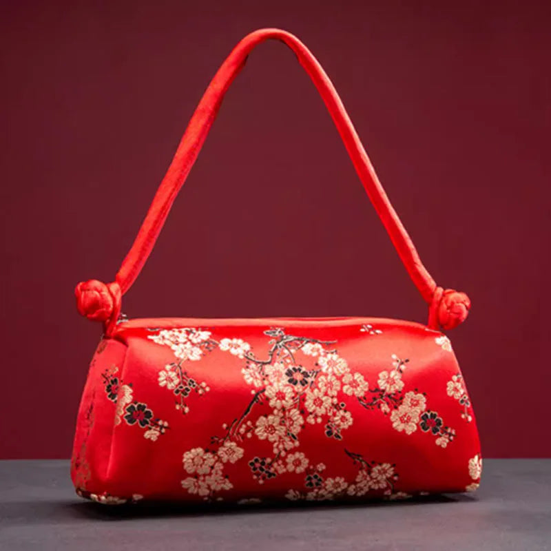 New Silk Embroidered Women Bag 2024 Fashion Matching Bride Women Handbag Clutch Bag Platonelstore