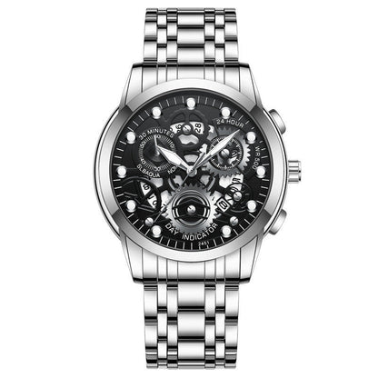 Men's Hollow Non-mechanical Business Watch Platonelstore