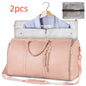 Large Capacity Travel Duffle Bag Women's Handbag Folding Suit Bag Waterproof Clothes Totes Platonelstore