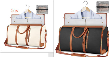 Large Capacity Travel Duffle Bag Women's Handbag Folding Suit Bag Waterproof Clothes Totes Platonelstore