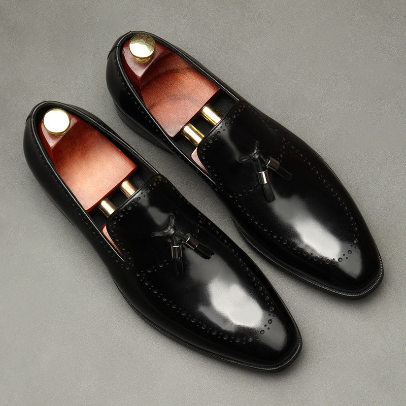Cowhide Creates Atmospheric Wedding Shoes Platonelstore