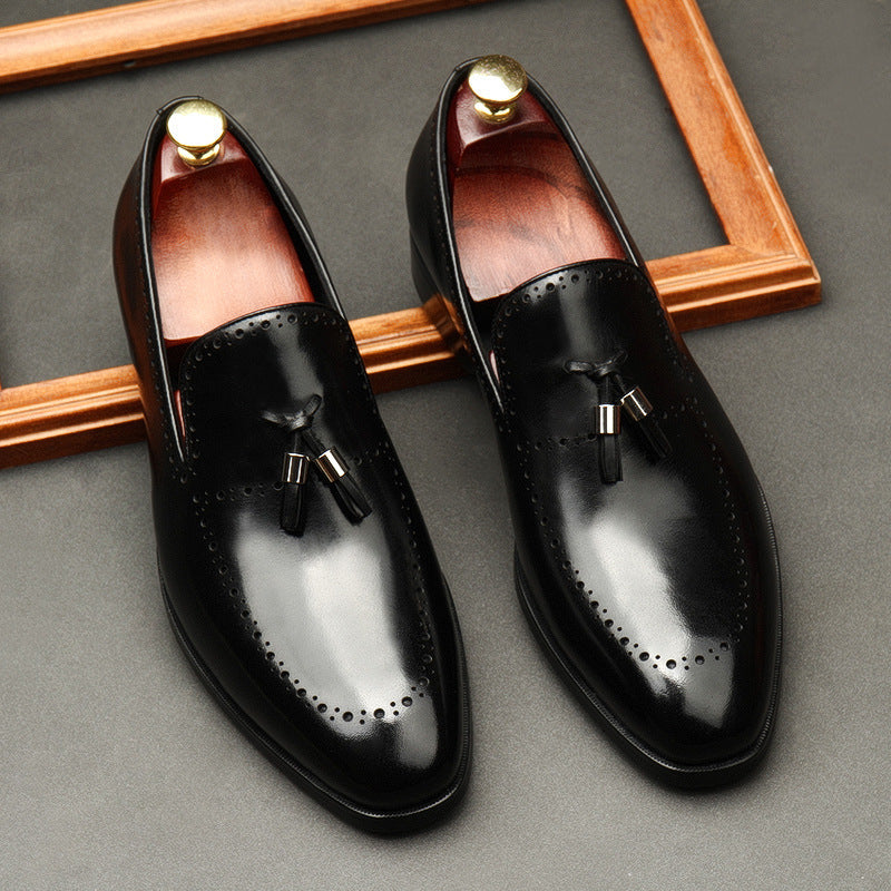 Cowhide Creates Atmospheric Wedding Shoes Platonelstore