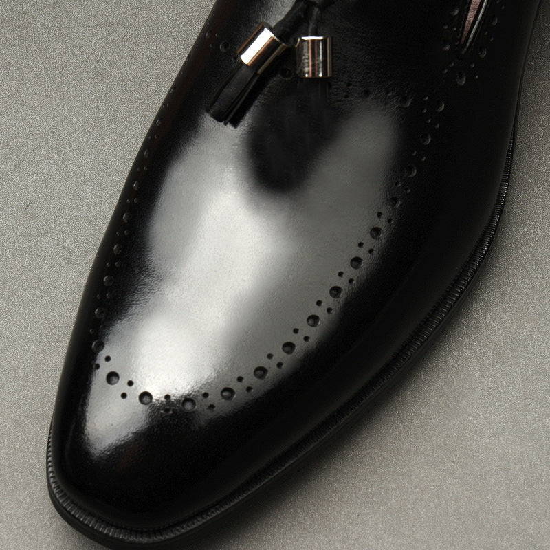 Cowhide Creates Atmospheric Wedding Shoes Platonelstore