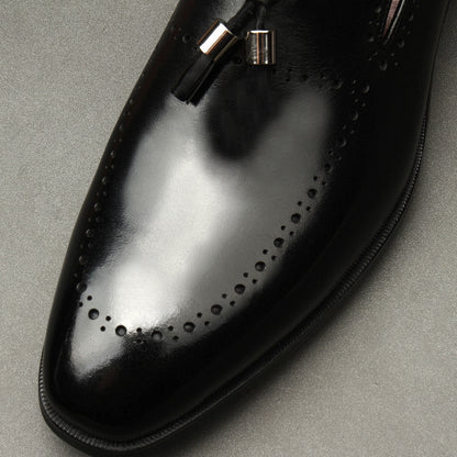 Cowhide Creates Atmospheric Wedding Shoes Platonelstore