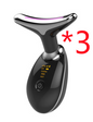 EMS Thermal Neck Lifting And Tighten Massager Electric Microcurrent Wrinkle Remover LED Photon Face Beauty Device For Woman Platonel