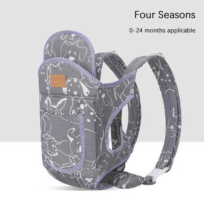 Multifunctional Baby Carrier With Breathable Front And Back In Summer Platonelstore