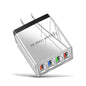 USB Charger Quick Charge 3.0 4 Phone Adapter For Tablet Portable Wall Mobile Charger Fast Charger Platonelstore