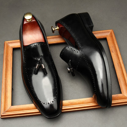 Cowhide Creates Atmospheric Wedding Shoes Platonelstore