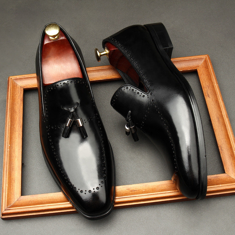Cowhide Creates Atmospheric Wedding Shoes Platonelstore